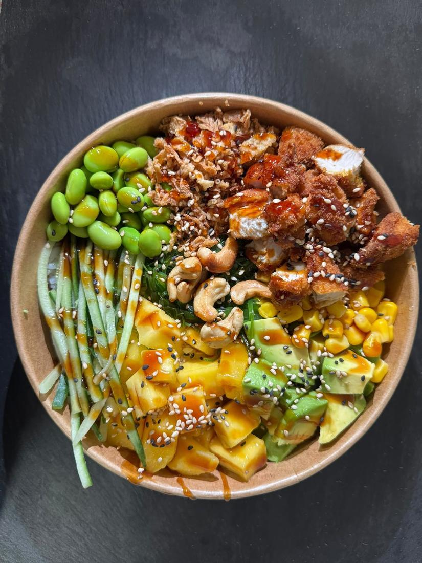 Chicken Poke Bowl